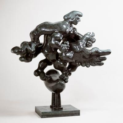 Prometheus Strangling the Vulture II