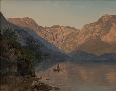 Mountains over Lake Hallstatt